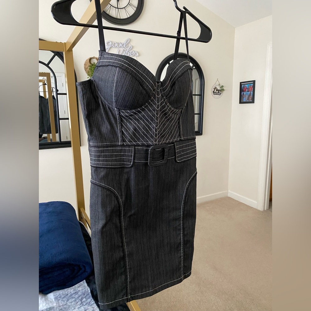Denim dress